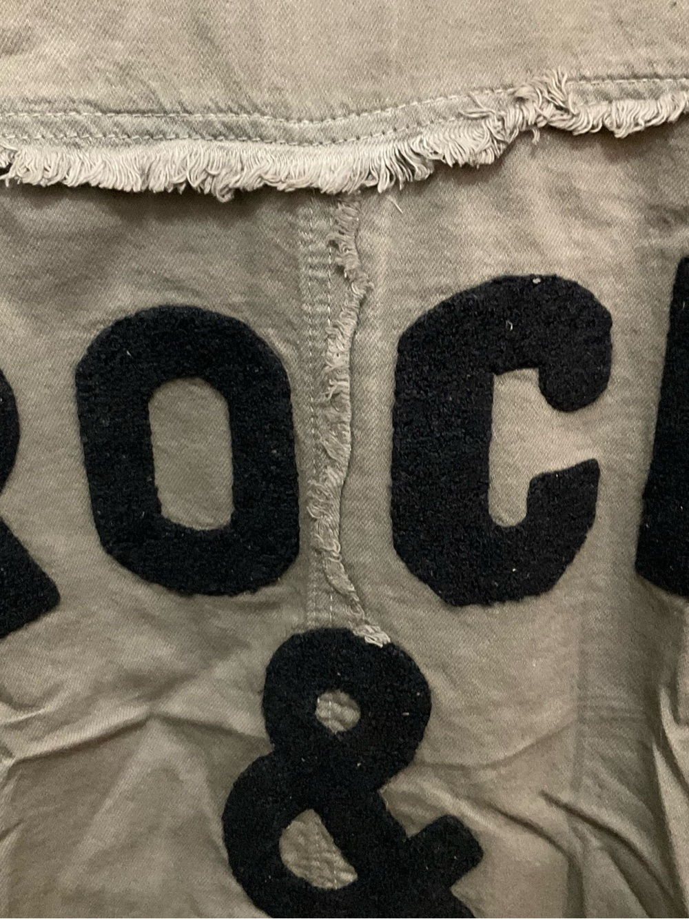 NWT Elan Devan Rock & Roll Oversized Jacket Olive XS New - Picture 7 of 10